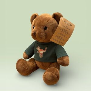 Coach Brown Bear with Green Rex Shirt